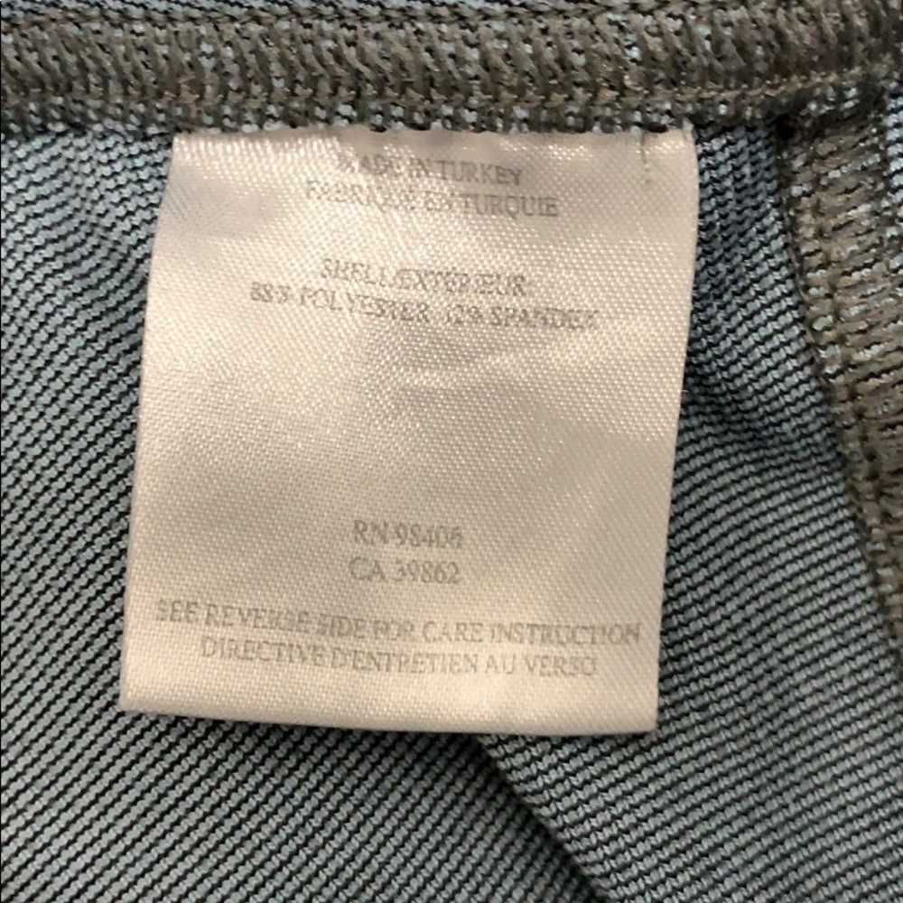 Theory Blue Crop Capri Leggings - Picture 5 of 6